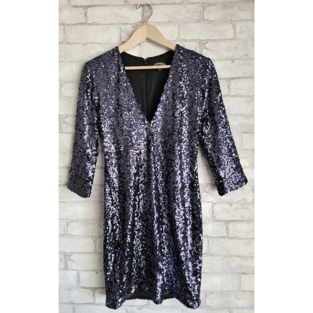 Sequined Cocktail Dress